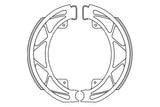 Brake Shoes 140x25mm Polini Piaggio Zip 4-stroke