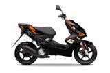 Graphic Kit Yamaha Aerox before 2013 Stage6 orange / black
