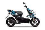 Graphic Kit Yamaha Aerox before 2013 Stage6 blue / black
