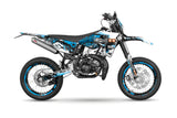 Graphic Kit Sherco SM-R 50 after 2018 Stage6 blue / black