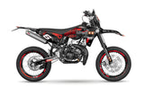 Graphic Kit Sherco SM-R 50 after 2018 Stage6 red / black