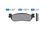 Brake Pads Polini Original Yamaha Xmax