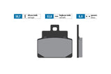 Brake Pads Polini Original Aprilia Scarabeo 100