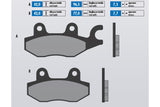 Brake Pads Polini Original Suzuki Burgman 400
