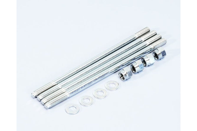 Studdetaljer med muttrar (x4) Polini M7x158mm Vespa 125cc