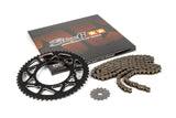 Chain Kit 14x53 - 420 Stage6 CNC aluminium Black Derbi DRD Pro