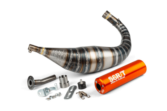Utsläpp Stage6 R/T 90 - 100cc CNC Orange Minarelli AM6