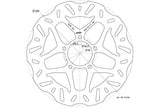 Brake Disc Polini D.260/60mm Aprilia Scarabeo / Atlantic / Derbi Boulevard / Rambla