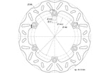 Brake Disc Polini D.256/144mm Honda SH / Forza / Silver Wing