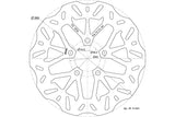 Brake Disc Polini D.260/58mm Kymco Downtown / K-XCT / Kawasaki J300