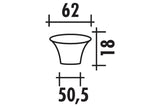 Bell Mouth / Trumpet Polini D.50,5/62mm PWK