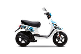 Decal Kit Stage6 Yamaha BWs after 2004 blue / black