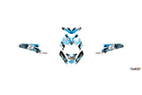 Decal Kit Stage6 Yamaha BWs after 2004 blue / black