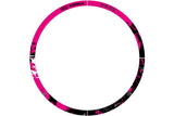 Rim Sticker Kit 10u0022 Stage6 pink / black