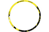 Rim Sticker Kit 10u0022 Stage6 yellow / black