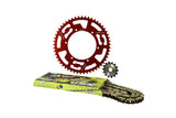 Chain Kit aluminium red 14x53 - 420 Doppler Derbi GPR / Aprilia RS4
