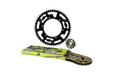 Chain Kit aluminium black 14x53 - 420 Doppler Derbi GPR / Senda X-treme