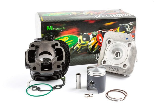 Cylinderkit 50cc Top Performances Black Trophy gjutjärn CPI