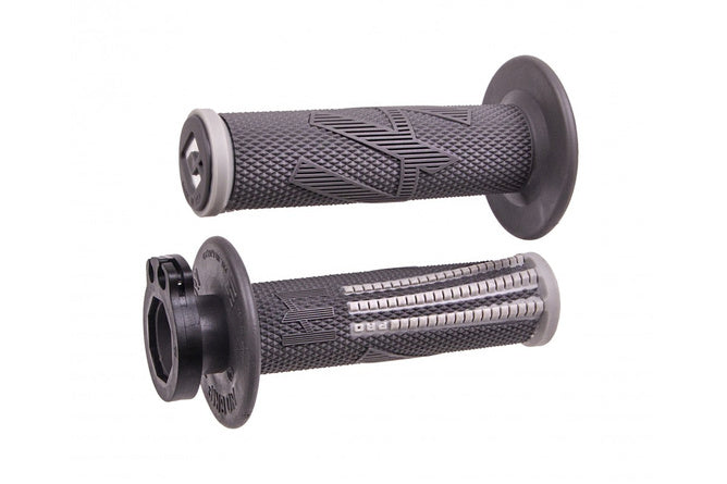 Grips ODI Emig Pro V2 Lock-on full diamond grå