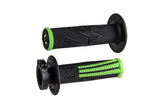 Grips ODI Emig Pro V2 Lock-on full diamond black / green