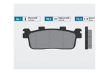 Brake Pads Polini sintered (left side caliper) Kymco People S