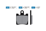 Brake Pads Polini sintered Suzuki Burgman AN 250 - 400 av. 2006