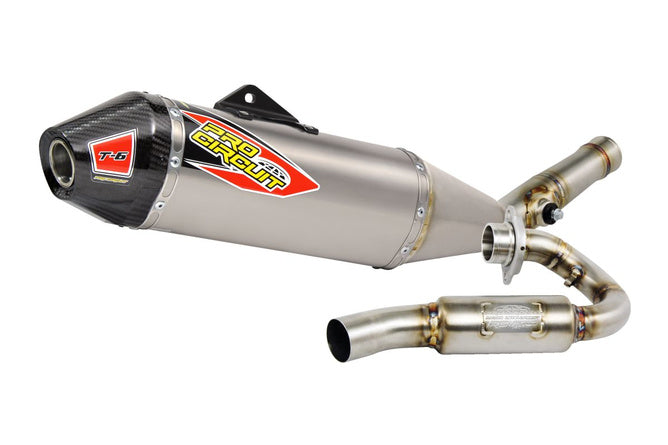 Fullt Avgassystem Pro Circuit T6 rostfritt stål / kolfiber RM-Z 450 2015-2017