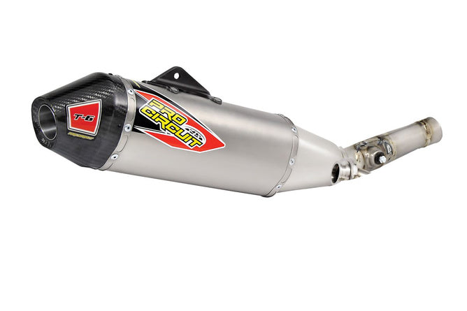Fullt Avgas Pro Circuit T6 rostfritt stål / kol KXF 250 2009-2016