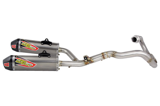 Fullt Avgassystem Pro Circuit T6 rostfritt stål / kolfiber CRF 450 2015-2016