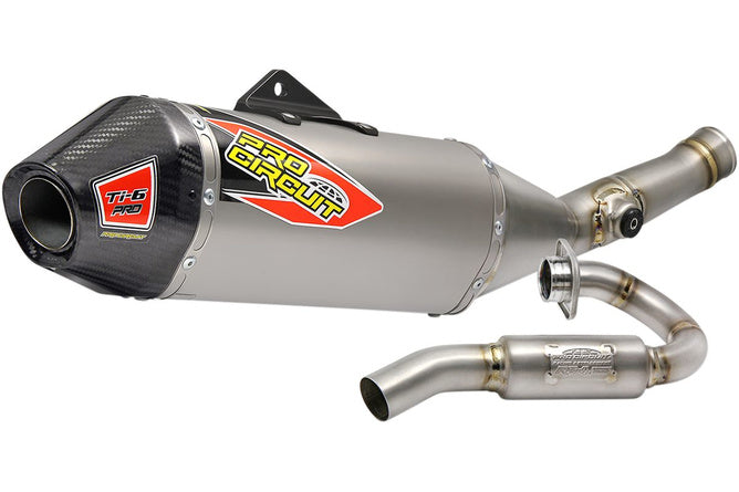 Fullt Avgassystem Pro Circuit TI6 PRO titan / kolfiber KXF 450 2016-2018