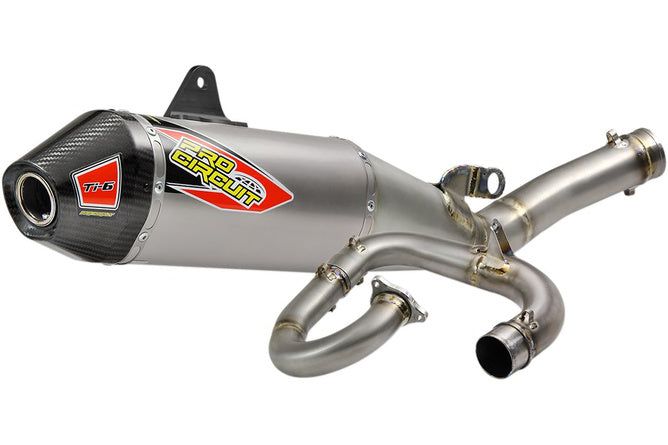 Avgassystem Yamaha YZF 450 Pro Circuit Ti-6 titan / kolfiber 2023