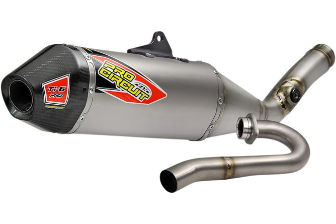 Fullt Utsläpp Pro Circuit TI-6 Pro titan / kolfiber RM-Z 450 efter 2018