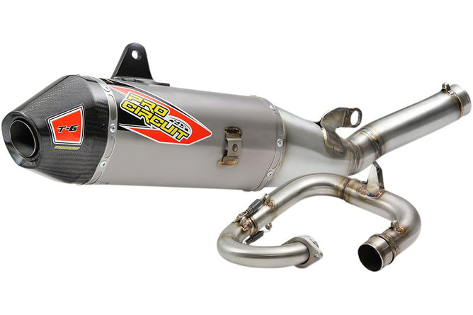 Fullständig Avgassystem Pro Circuit T-6 rostfritt stål / kolfiber YZF 250 efter 2019