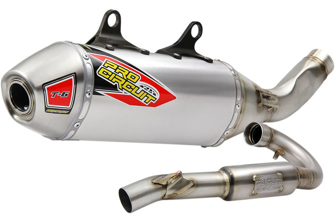 Full Avgas Pro Circuit T-6 rostfritt stål / aluminium SX-F / FC / MC-F 350