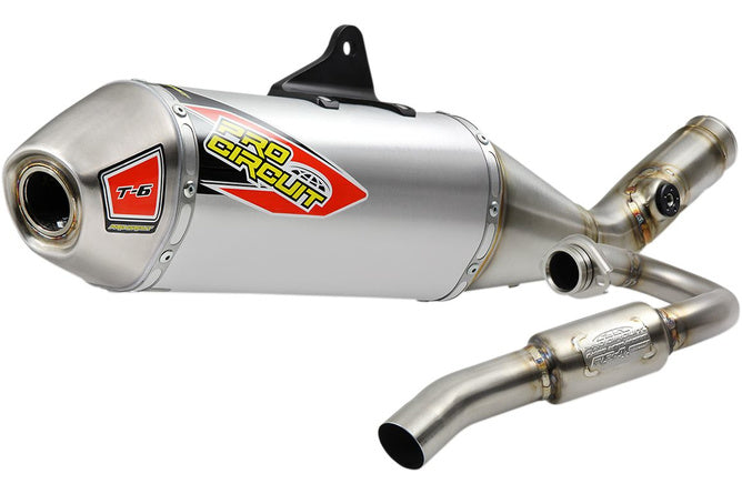 Fullt Avgassystem Pro Circuit T-6 rostfritt stål / aluminium RM-Z 250 efter 2019