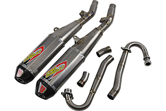 Fullt Avgassystem Pro Circuit TI-6 titan / kolfiber CRF 250 2020-2021