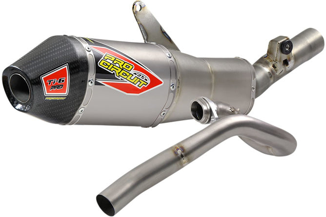 Fullt Avgassystem Pro Circuit TI-6 PRO titan / kolfiber CRF 450 efter 2021