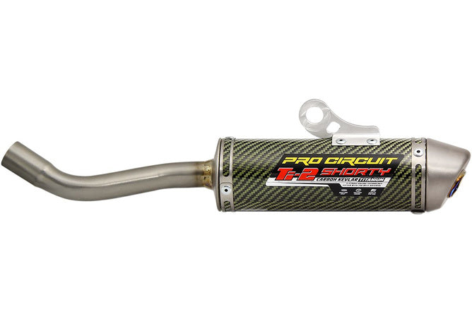 Tystare Pro Circuit TI-2 Shorty kolfiber / Kevlar® / titan YZ 125 2005-2021