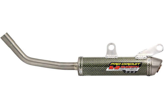 Dämpare Pro Circuit TI-2 Shorty kolfiber / Kevlar® / titan SX 250 2011-2016