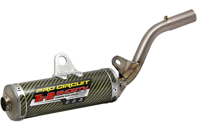 Dämpare Pro Circuit TI-2 Shorty kolfiber / Kevlar® / titanium KX 80/85 efter 1998
