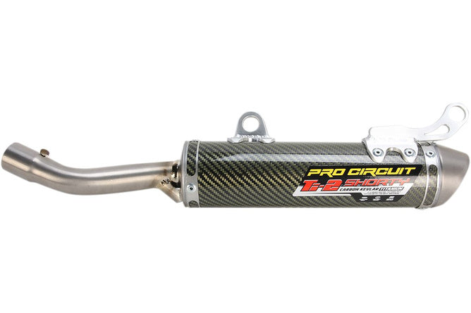 Silencer Pro Circuit TI-2 Shorty kolfiber / Kevlar® / titanium CR 250 2004-2007