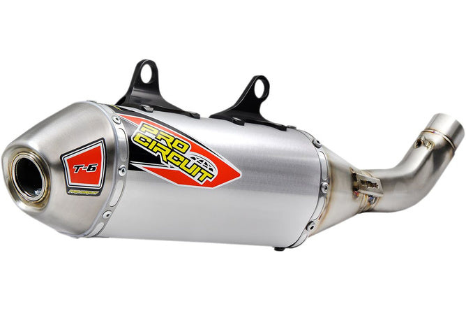 Slip-On Pro Circuit T-6 rostfritt stål / aluminium SX-F / FC / MC 450
