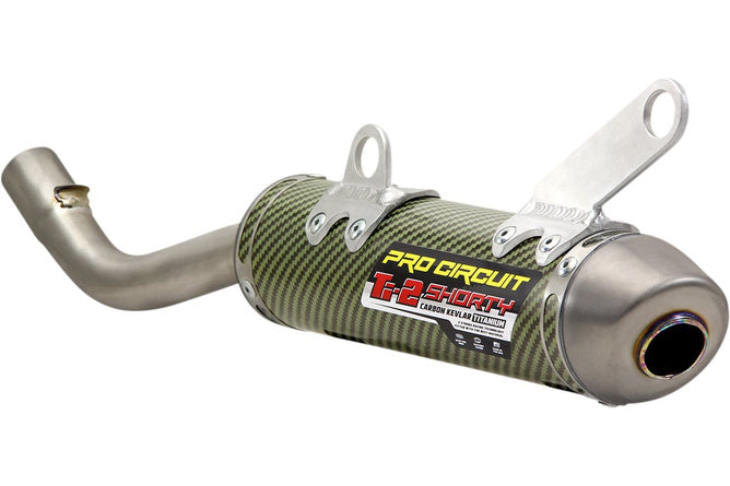Dämpare Pro Circuit TI-2 Shorty kolfiber / titan RM 250 2004-2008