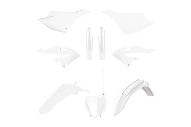 Fairing Kit komplett Polisport vit YZ 2022
