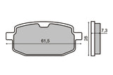 Brake Pads sintered Peugeot V-Clic