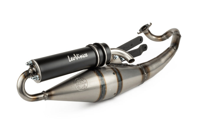 Avgassystem LeoVince HandMade TT Svart Edition Peugeot Speedfight 3