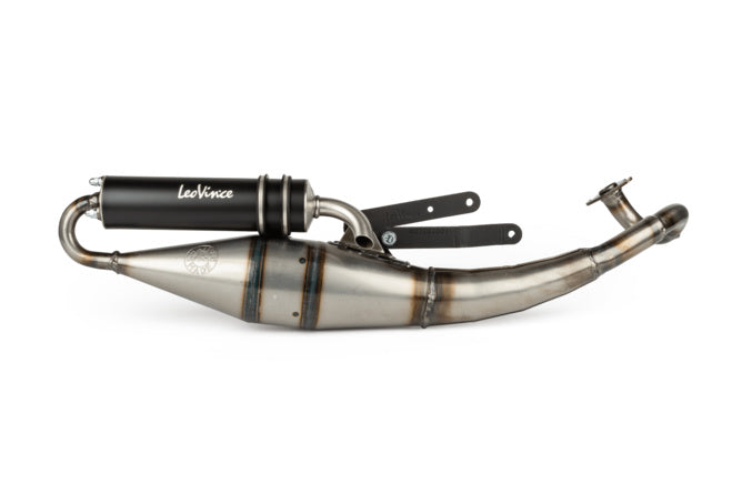 Avgassystem LeoVince HandMade TT Svart Edition Peugeot Speedfight 3