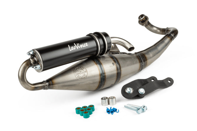 Avgassystem LeoVince Handmade TT Black Edition Piaggio