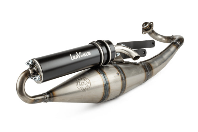 Avgassystem LeoVince Handmade TT Black Edition Piaggio