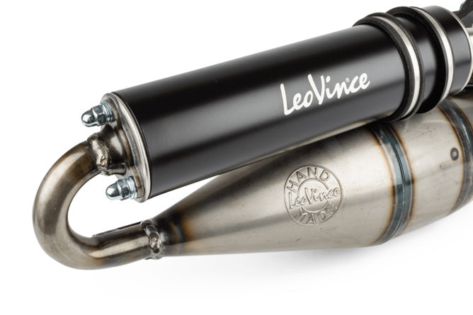 Avgassystem LeoVince Handmade TT Black Edition Piaggio
